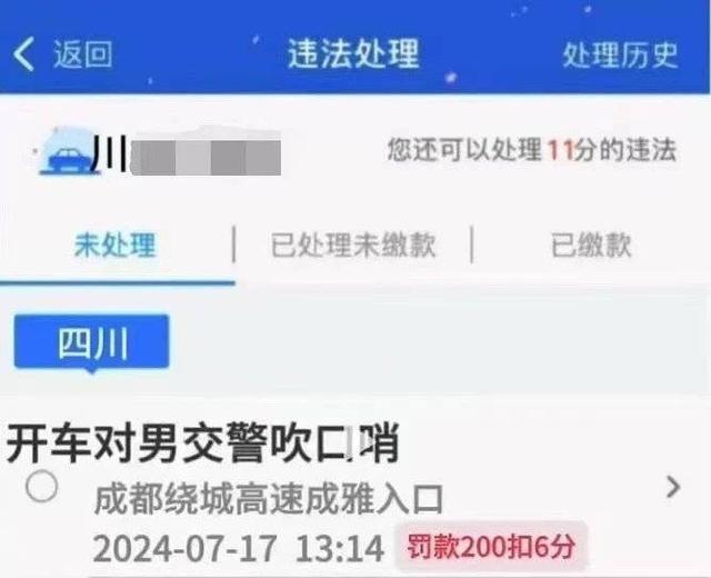 开车看美女被开罚单？P的 网络谣言再添笑料