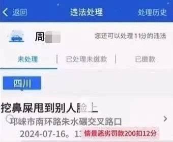 开车看美女被开罚单？P的 网络谣言再添笑料