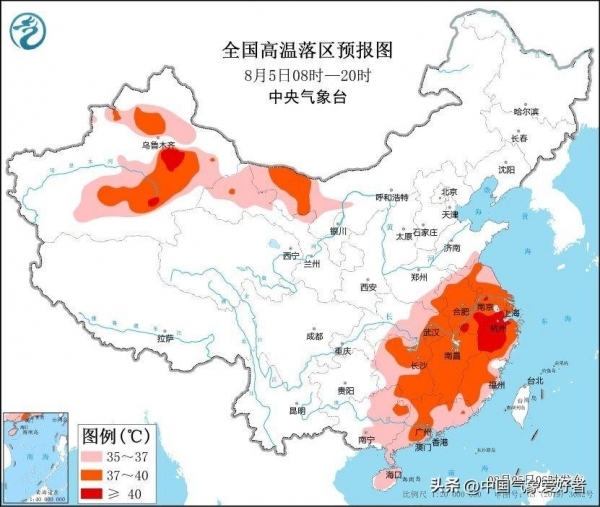 立秋冷空气确定酝酿 周末或抵达南方 南方高温迎暂时缓解